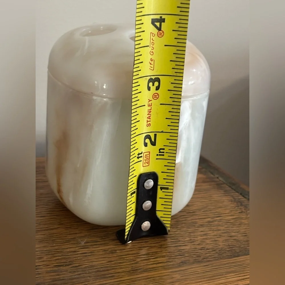 Vintage 80s Celluloid Toothbrush Holder